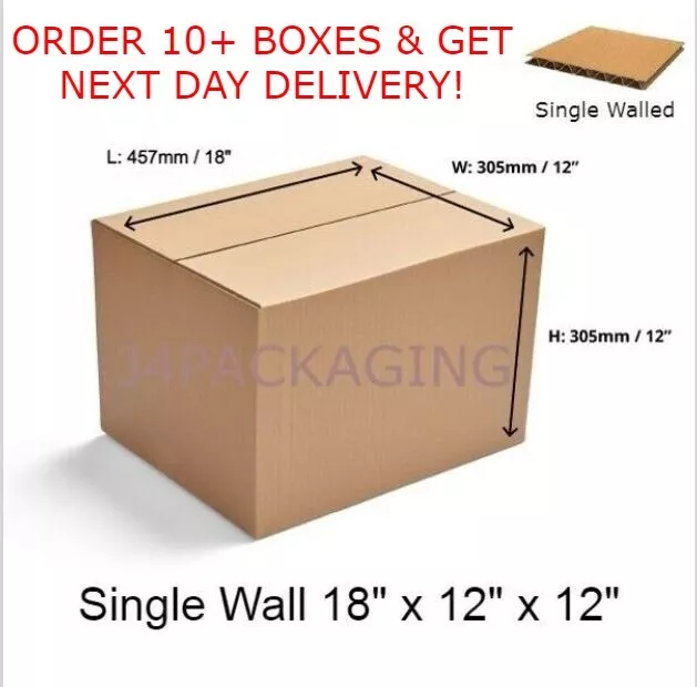 5 X EXTRA Large Cardboard Storage Packing Moving House Boxes