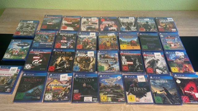 Playstation 4 Spiele Neu und OVP Auswahl