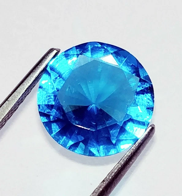 Topaze Bleue Naturelle 77 Carats - Forme Coussin - Certifiée AGL - Non Traitée