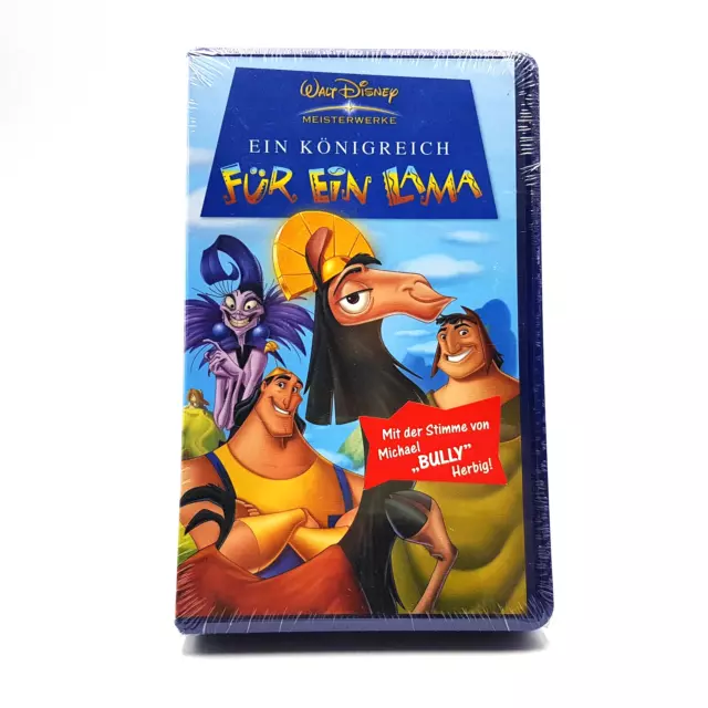 Ein Königreich für ein Lama VHS | Walt Disney Meisterwerke | NEU & eingeschweißt