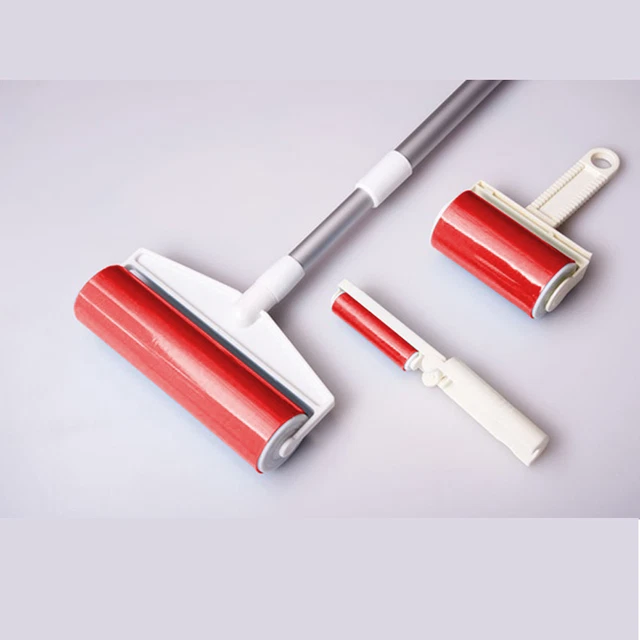 Reusable Sticky Lint Roller - Washable Lint Remover for Pets Clothes and Hair