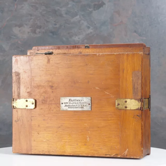 ^ Eastman Dry Plate & Film Co. [ 7" x 5 1/2" Diameter] Roll Film Holder [AS IS]
