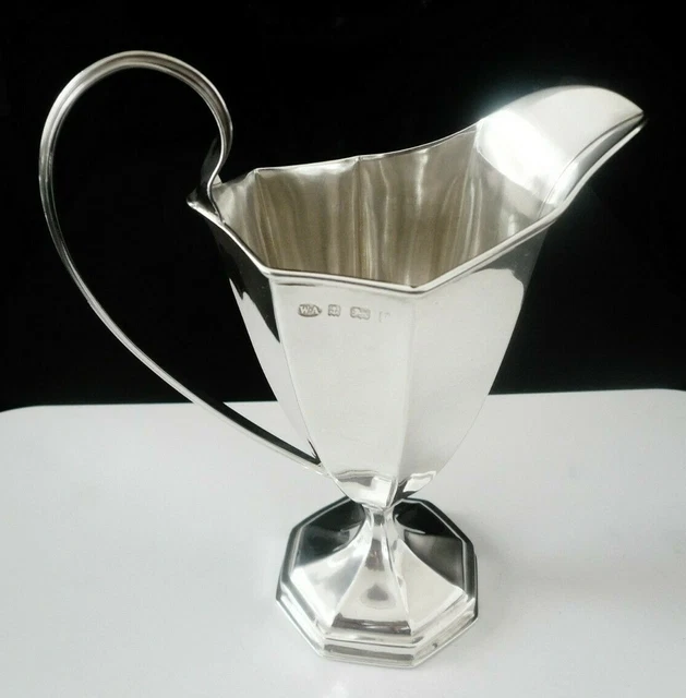 Sterling Silver Cream Jug, William Aitken, Birmingham 1902 Antique