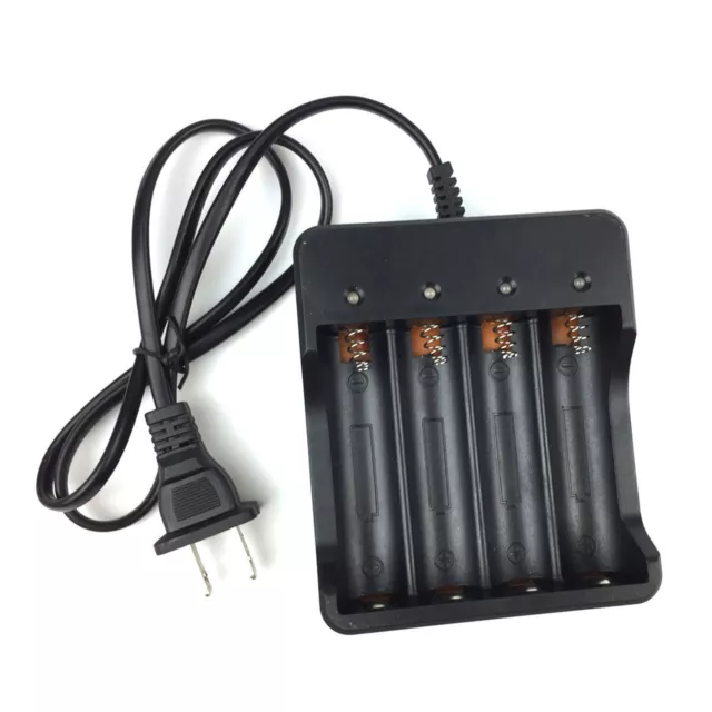 Universal 4 Slots Rechargeable 4.2 V Li-ion Battery Charger Fit For Batteries