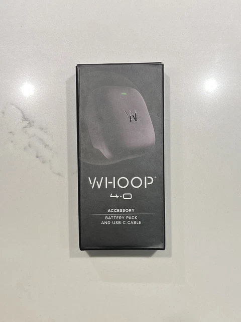 OEM WHOOP Battery Pack 4.0 – Portable, Wearable, Water-Resistant Charging Onyx