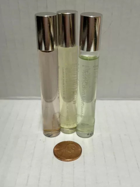 Calvin Klein Truth MINI Parfum CK Set of 3 Limited Edition  Vanilla Lilac Bamboo