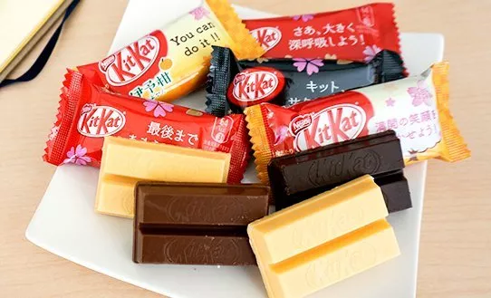 Japanisches Kit-Kat 4 Mini-Bars KitKat Schokolade