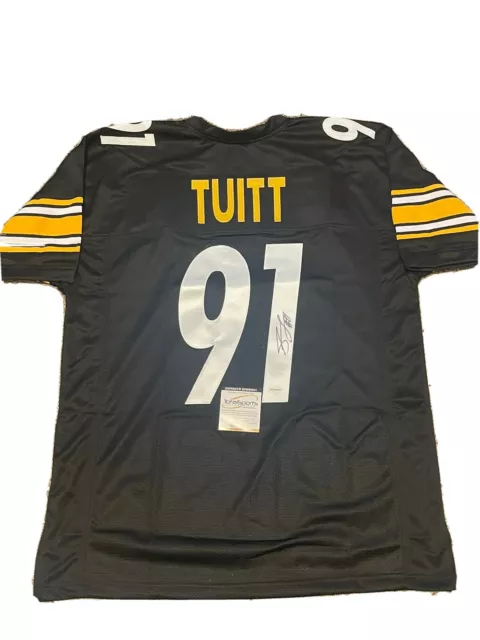 Stephon Tuitt / Pittsburgh Steelers / Notre Dame / Autographed Jersey (TSE COA)