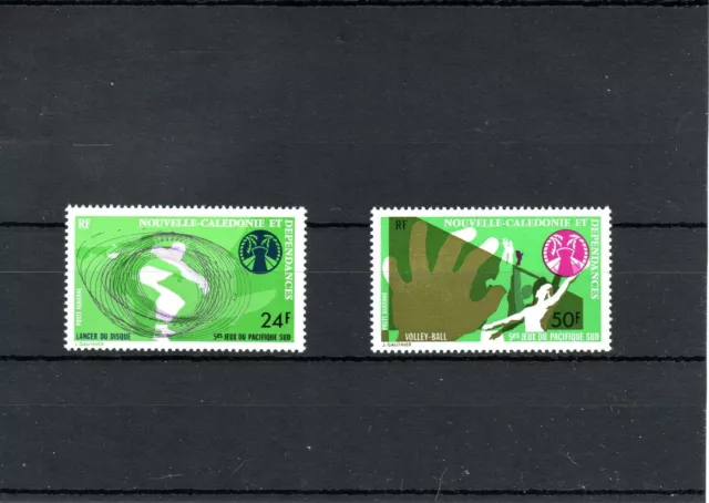 Timbre Nouvelle Caledonie France Colonie 1975 Pa N°167/168 Neuf** Mnh