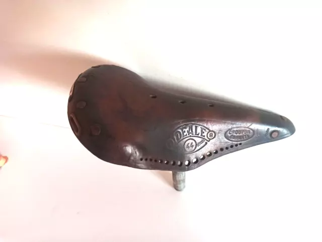 Selle cuir Vélo Course IDÉALE TB 44 Croupon garanti.