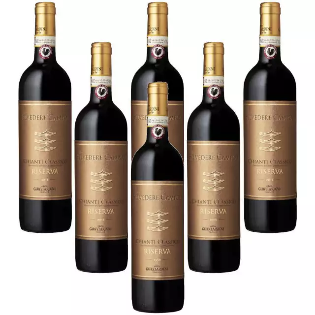 Vino Rosso Chianti Classico DOCG Belvedere a Campoli Riserva 12 bottiglie 75 cl.