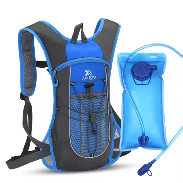 New 2L Water Bladder Bag Hydration Backpack Pack Hiking Camping Cycling Outdoor