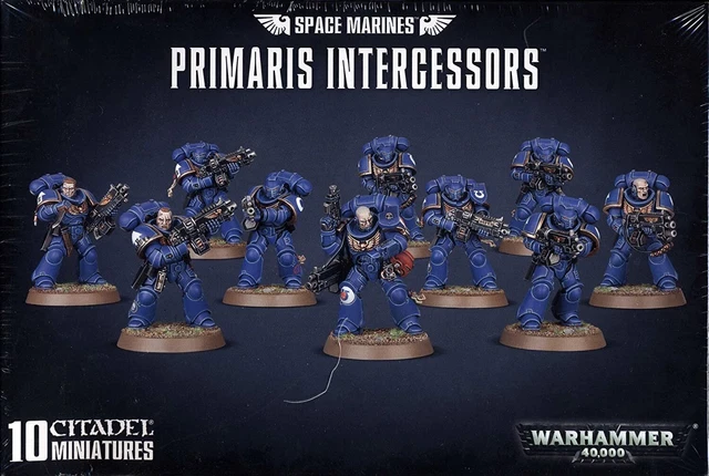 10 Space Marines Intercessors Warhammer 40 000 Games Workshop 