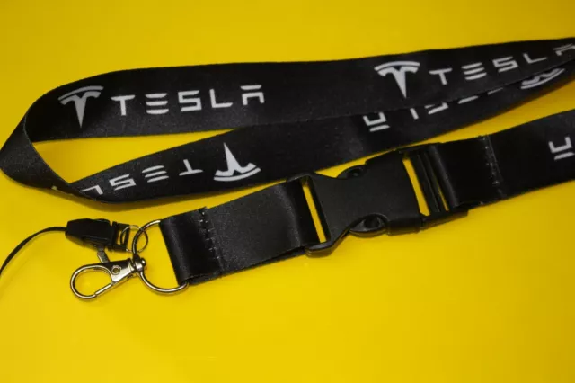 Tesla Schlüsselband 2024 Neu Lanyard Neck Strap passend für Model 3 / S / X / Y 3