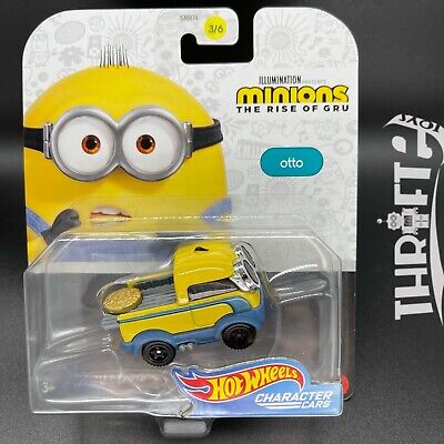 MINIONS OTTO THE Rise of Gru Hot Wheels Character Cars 1:87 GMH77 £9.99 ...