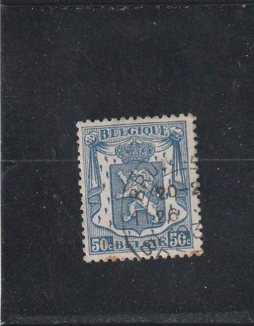 L5584 BELGIQUE timbre Y&T N° 426 de 1936-46 " Armoiries " Oblitéré