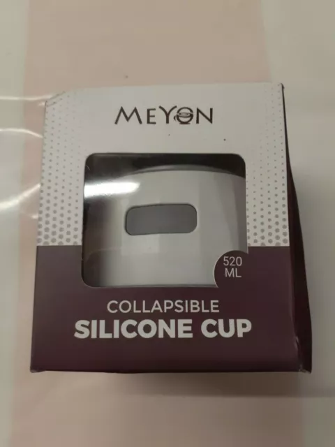 Meyon-Collapsible Silicone Cup - Camping/Hiking/Outdoors-Eco Friendly (BX2)