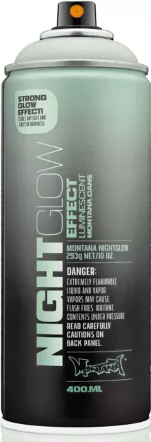 Montana Nightglow Sprühfarbe - Leuchtfarbe im Dunkeln - 400ml Dose