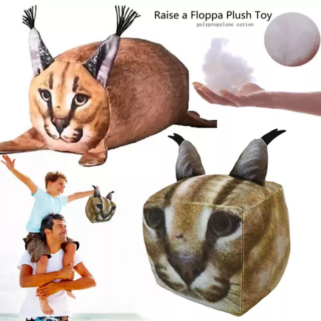 Floppa Plush Big Floppa Plush Cartoon Cat Plushie Floppa Toy Plush