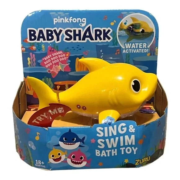 Jouet Pinkfong Baby Shark Brosse à Dents Parlante – Apprentissage Du Brossage, Pour Enfants 3 Ans+