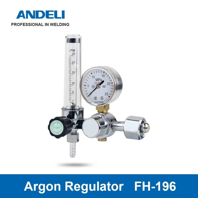 Argon Pressure Reducer TIG Flow Meter Gas Pressure Regulator For TIG Welding