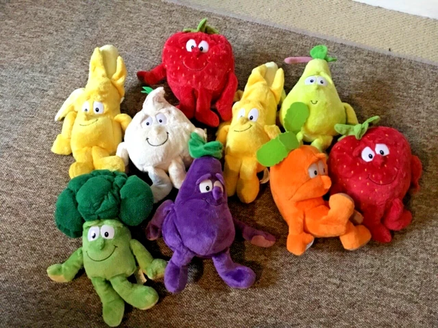GOODNESS GANG CO Op Fruit and Veg Soft Plush Toy huge Bundle JOBLOT 34.50 PicClick UK