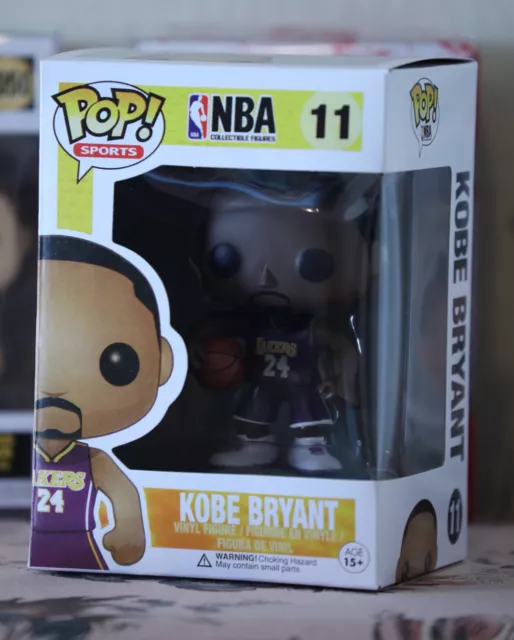 Funko Pop LA Lakers Kobe Bryant (#24 Yellow Jersey) #11 *AUTHENTIC RARE  Vaulted