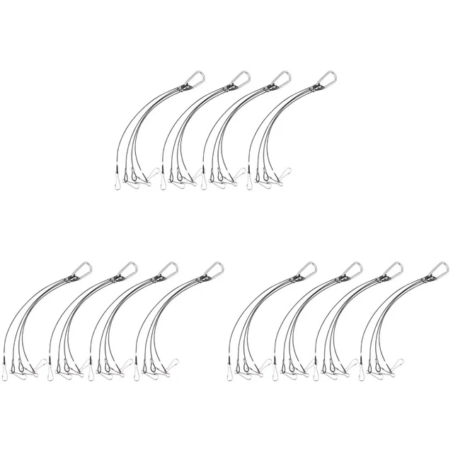 12 pcs Topf Kette 4 punkt Kette Aufhänger Blumentopf Aufhänger