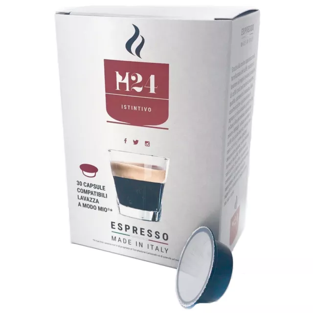 240 Capsule Caffè H24 compatibili Lavazza a modo mio