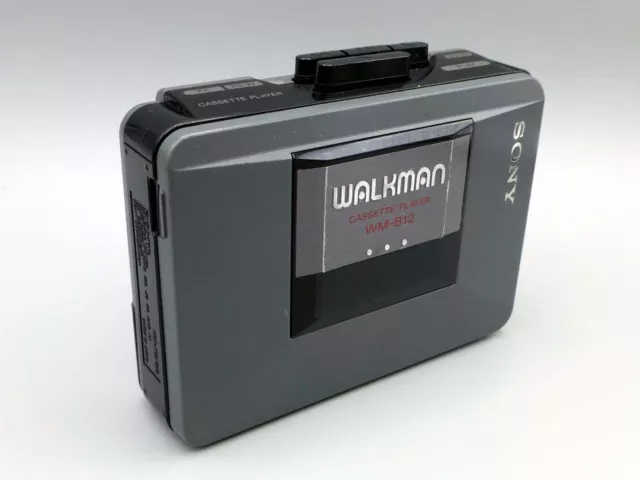 Sony WM-B12 Walkman, komplett gemacht, mit Bandsortenschalter Cr/Metall- Normal