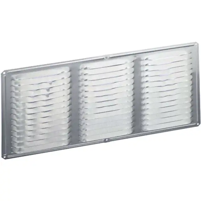Air Vent 16 In. x 8 In. Galvanized Under Eave Vent 84213 Pack of 24 Air Vent