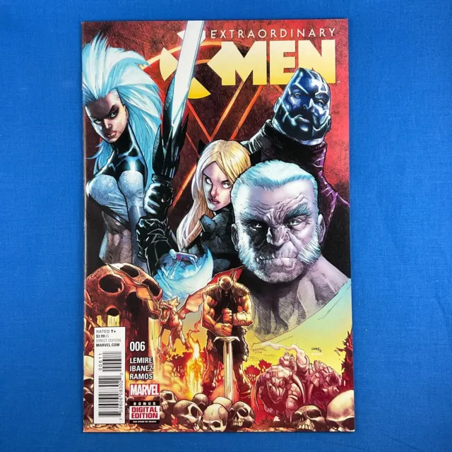 Extraordinary X-Men #6 Cover A First Printing Marvel Comics 2016 Jeff Lemire