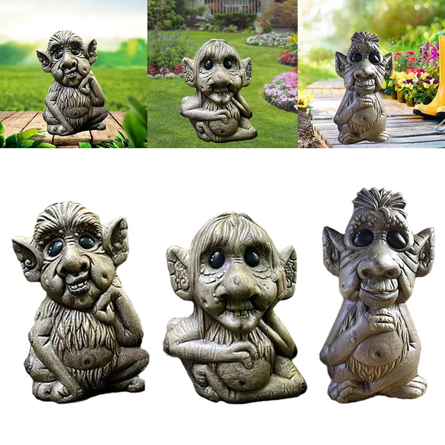 Tribe Garten Ornamente Im Freien Decor Einzigartige Statue Terrasse Rasen 2