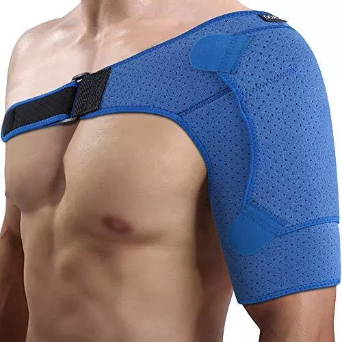 Support D'Épaule Attelle Epaule Réglable Néoprène Pour Femme Et Homme Compres...