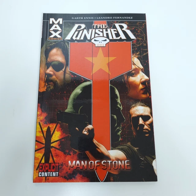 The Punisher Max Comics: Man of Stone by Garth Ennis, Paperback Graphic Novel
