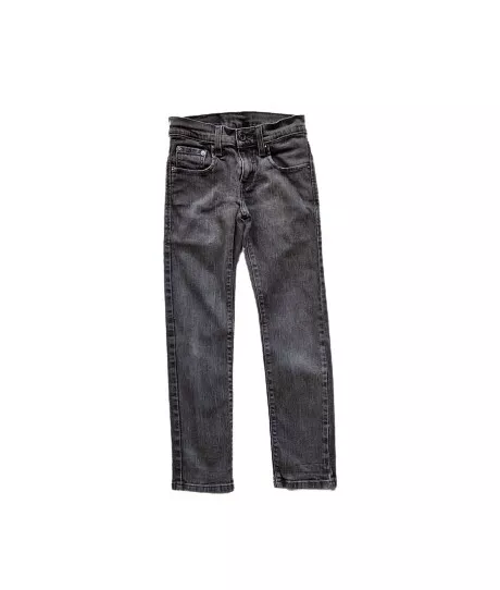 Levis 510 Boys Black Super Skinny Jeans Size W24 L22