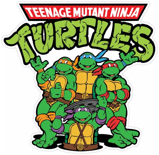 Teenage Mutant Ninja Turtles Cartoon Vinyl Sticker Decal WALL *SIZES*