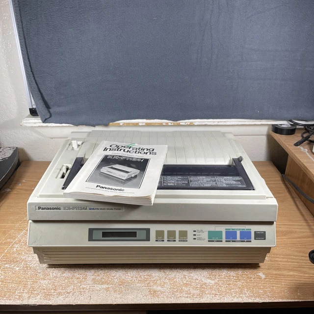 PANASONIC KX-P1124i 24 Pin Multi-Mode Impact Dot Matrix Printer - For Parts Only PANASONIC KX-P1124i 24 Pin Multi-Mode Impact Dot Matrix Printer - For Parts Only