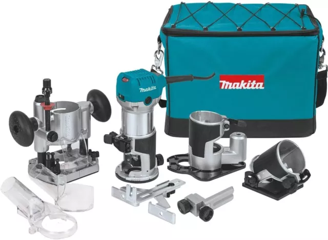 Makita RT0701CX3 1-1/4 HP* Compact Router Kit new!!!