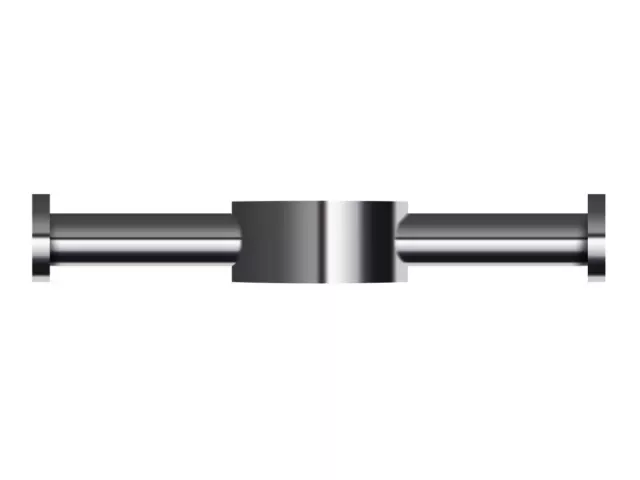 MILLI PURE VERTICAL HEATED TOWEL RAIL ROBE HOOK Brushed Nickel 102.52 PicClick UK
