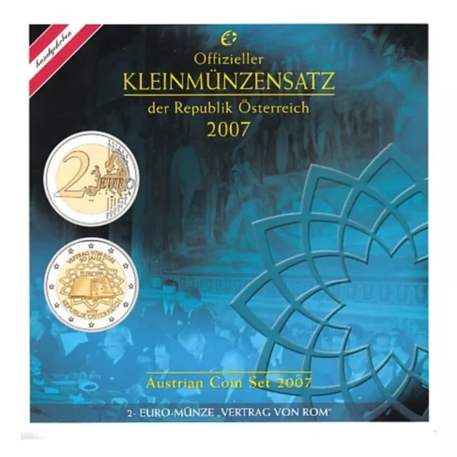 Euro-KMS Österreich "50 Jahre Römische Verträge" 2007 "hgh"