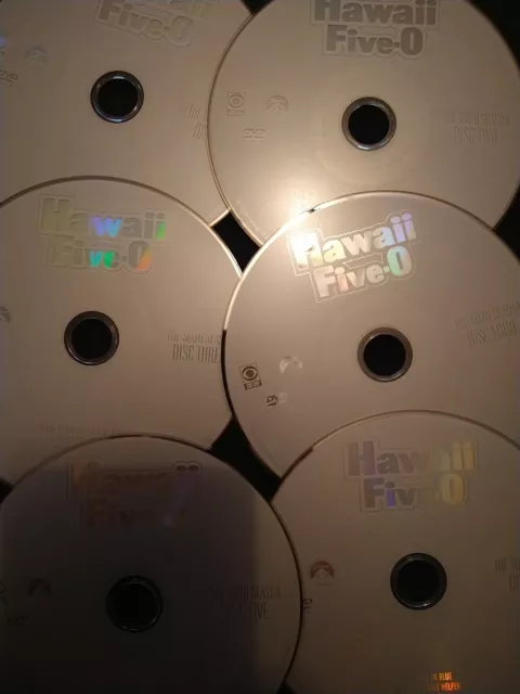 Hawaii Five-O: Complete Sixth Season 6 (DVD, 2009, 6-Disc Set) Discs Only EN/ESP