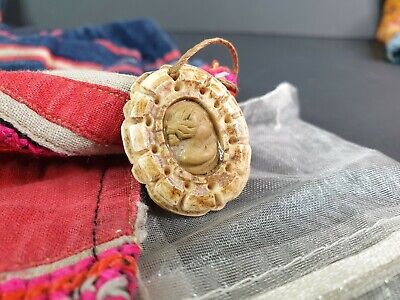 Old Cameo Pendant on Cord …beautiful accent piece 2