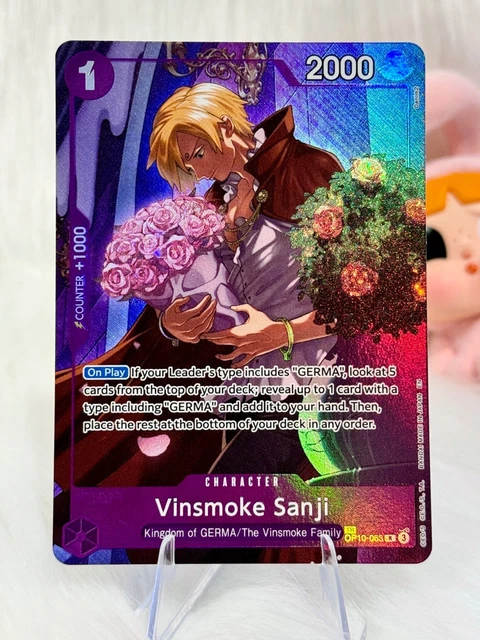 VINSMOKE SANJI OP10-063 (TR) Treasure Rare OP12 Legacy of The