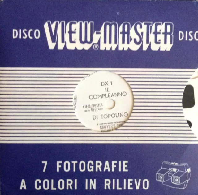 View-Master Mint Londra  Dischetto Ii Perfetto Raro