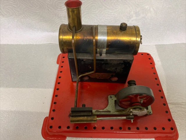 Mamod stationary steam engine.