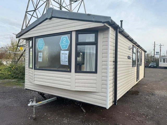 Static Caravan For Sale - Swift Burgundy 28x12ft / 2 Bedrooms