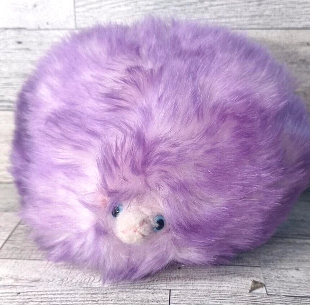 HARRY POTTER PYGMY Puff Plush Stuffed Animal Purple 5" Ball Wizarding
