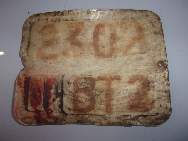 Plaque D'immatriculation Avant Motobécane Terrot Peugeot - N°9425