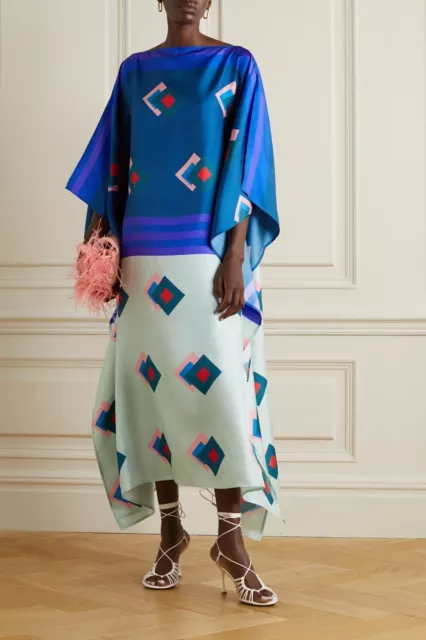 Designer-Damen-Caftan mit afrikanischem Druck, lässig, Strandkleidung,... 2